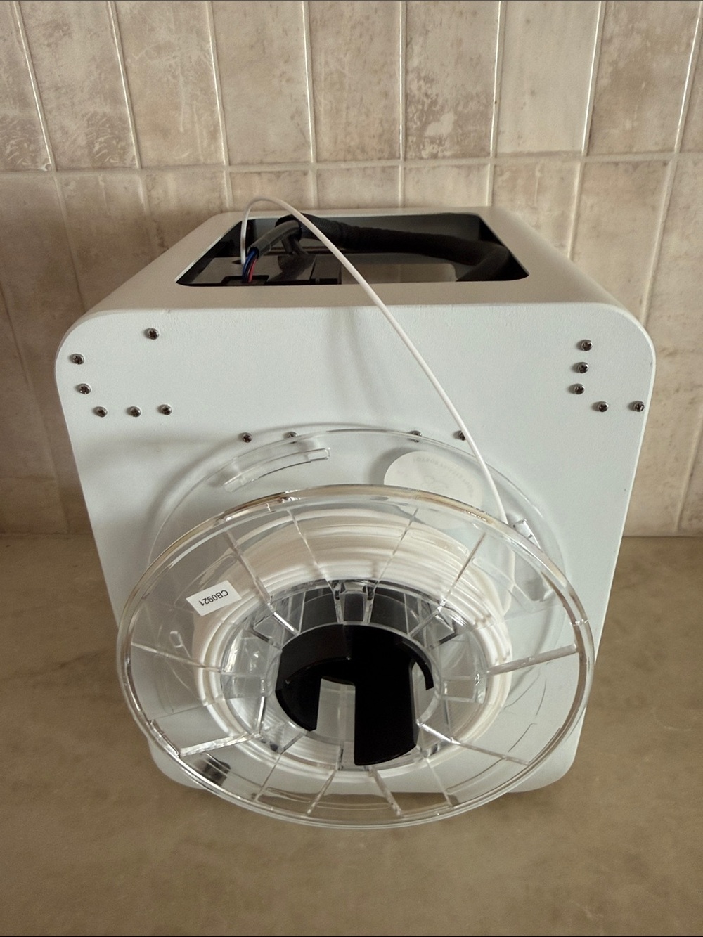 White Compact 3D Printer - - Picture 2 of 4